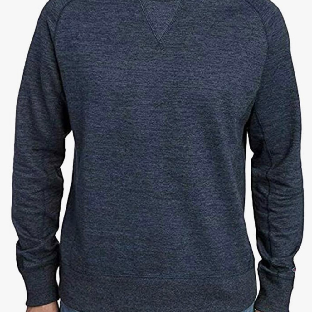 Champions Men's Navy Blue Crewneck  Size Large